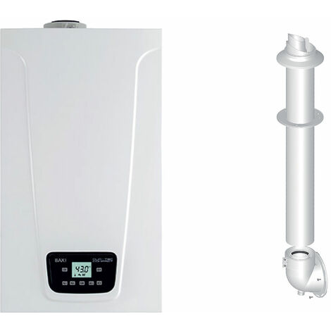 Baxi Duo Tec Compact E 24 Caldaia A Condensazione Con Kit Fumi A7722082