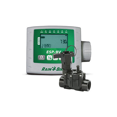 Centralina Irrigazione Rain Bird ESP-9V1 a Batteria 1 Stazione + Elettrovalvola  F48373 1 Stazione