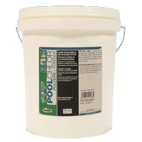 Facot Chemicals Cloro in polvere POOL CHLOR  POOLCLOK010 (1/2)