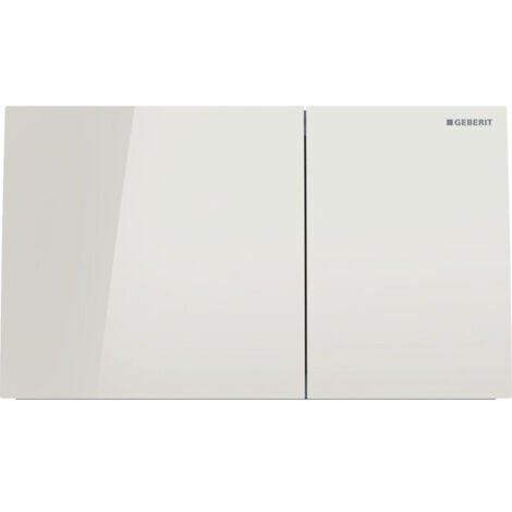 Placca Geberit Sigma70 Square Vetro Grigio Sabbia Doppio Tasto  115.622.JL.1 Vetro grigio sabbia