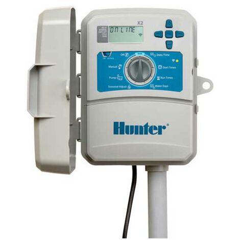 Programmatore irrigazione Hunter X2-401E 4 Stazioni da esterno WiFi Ready