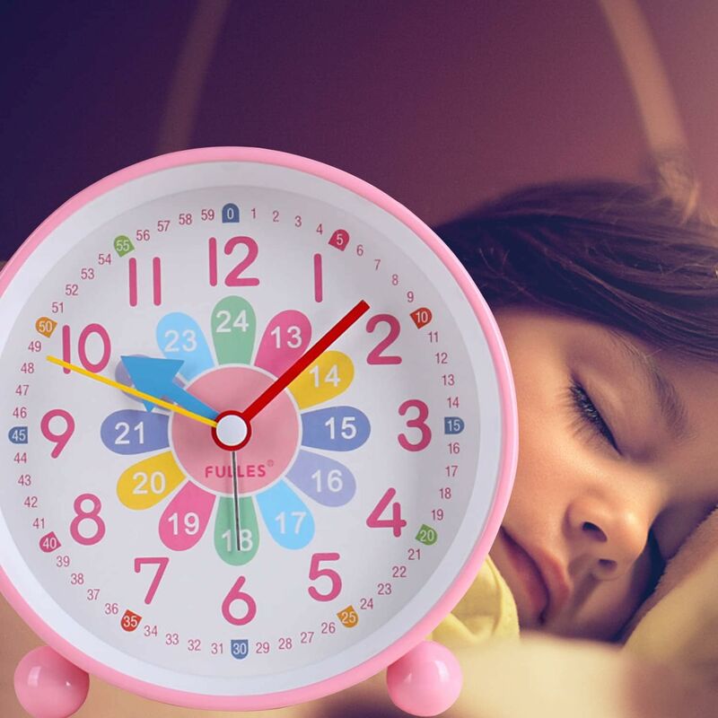 Sveglia per Bambini, Sveglia Bambini Digitale Senza Ticchettio