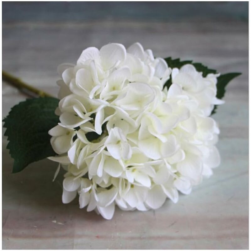 Fiori artificiali Ortensia Fiori artificiali Deco Mariage (Bianco), SOEKAVIA