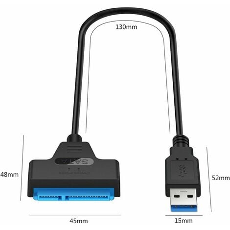 Cavo Adattatore USB-C per SATA 2,5'/3,5' - Adattatori e convertitori dischi