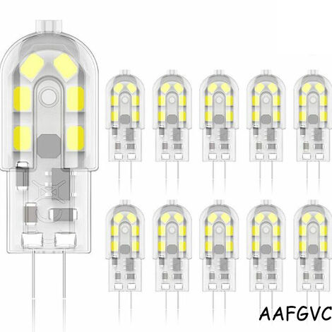 Lampade lampadina g4 1 led power luce bianco freddo 6000k 1,5w 12v 20  alogene