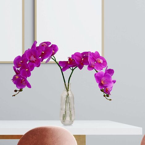 Composizioni di orchidee artificiali Centrotavola orchidea finta
