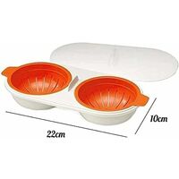 Tazze Argento Kitchencraft Antiaderente Doppio Uova 