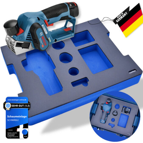 SCHWÄBLE Schaumeinlage Schaumstoffeinlage Bosch Akku-Hobelmaschine GHO12