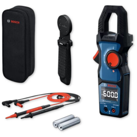 Bosch Strommesszange GMC 600-15 + MH 1 Professional 0601077601