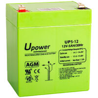 Batería Plomo U-Power 12V 5Ah