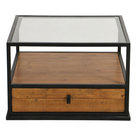 Table Basse Style Asiatique Opium – Bois Massif – Marron – 120x80x36 Cm – Occasion