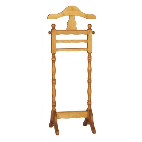 Valet De Chambre En Bois Veoh 102cm - Marron Foncé, Paris Prix, Rangement Vêtements