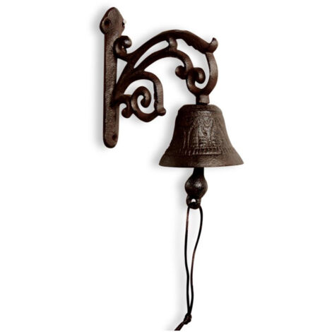 Cloche fonte - Fonte - Marron - Décoration d'Autrefois (1/5)