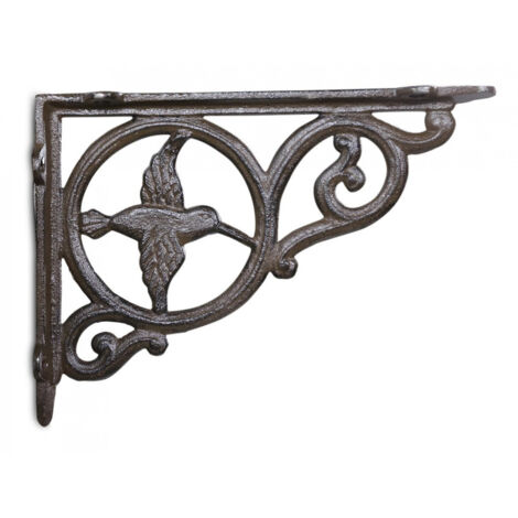 Crédence oiseau fonte - Fonte - Marron - Décoration d'Autrefois (1/3)
