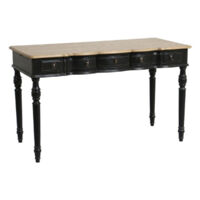 Bureau - Bois - Noir - Interior's