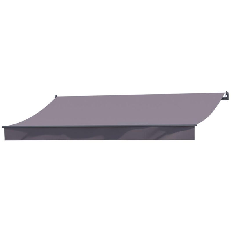 Toldo manual gris topo 3x2m ADRO