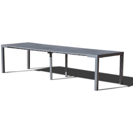 Consolle allungabile in alluminio 2/10 persone OLHAO