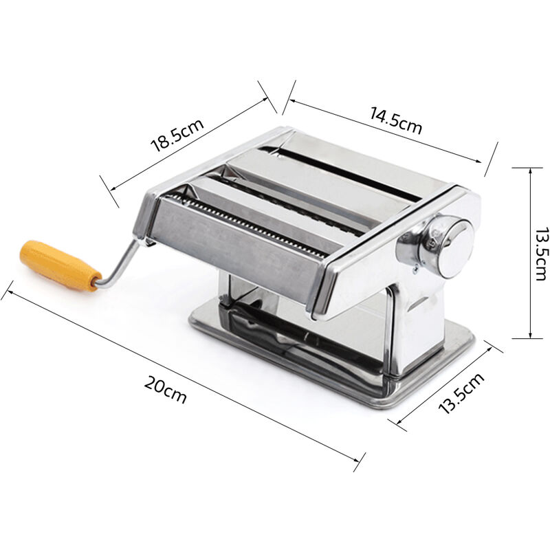 Kit macchina pasta e rulli di taglio per pasticcere Macchina pasta /  sfogliatrice Robot domestico
