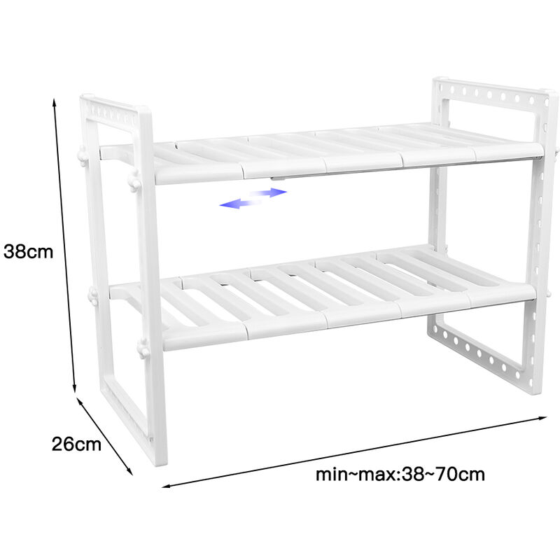 1set color-caffè Rack portaoggetti da cucina con Scolapiatti per , lavello  Organizzatore