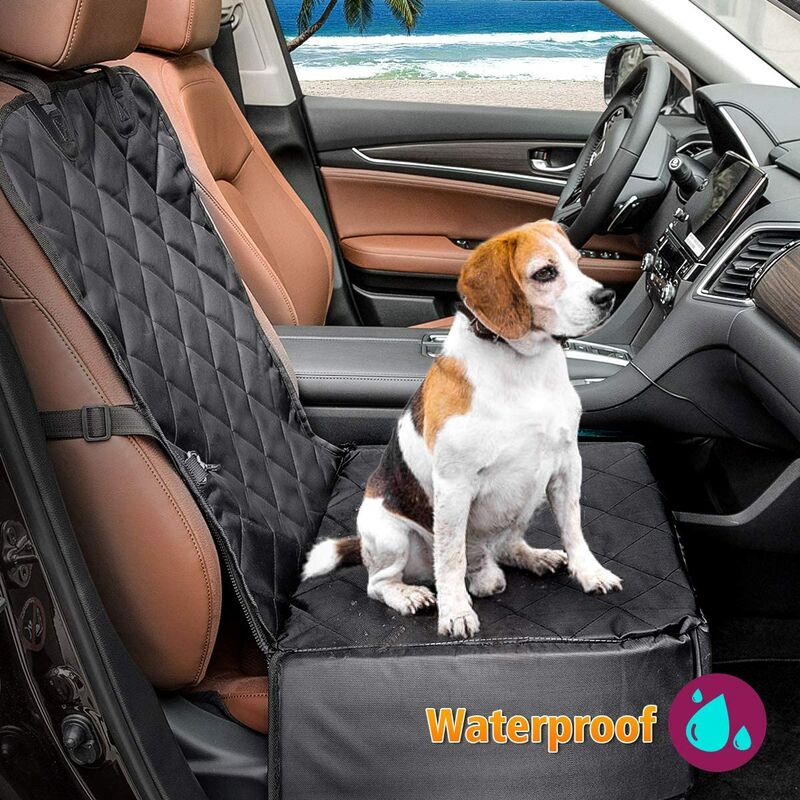 1 Pack Car Seat Cover Car Front Seat Protector for Dog Children Sports Workshop Protective Car Seat Covers Front for Cars and SUVs Heavy Duty Waterproof Car Seat Covers 