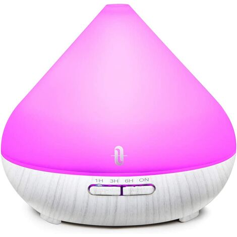 Aroma Diffuser with Patented Oil Flow System - 300 ML - BPA Free Humidifier - for Yoga, Salon, Spa, Salon, Bedroom, Bathroom or Children's Room