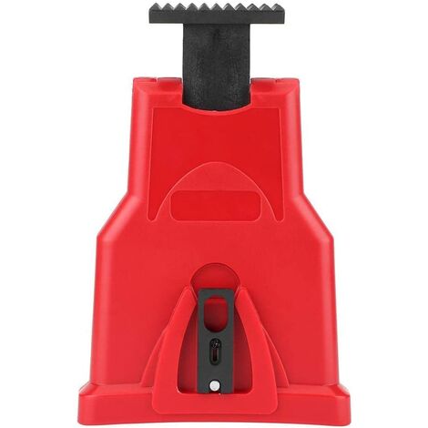 High Quality Electric Chainsaw Sharpener, Portable Chain Saw Blade Sharpener Chainsaw Teeth Sharpener Kit Universal Whetstone Grinder Tools (Red)