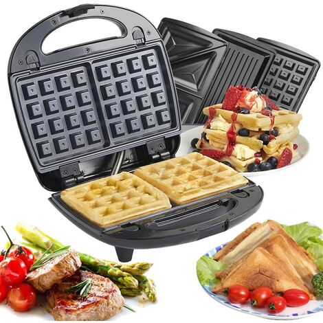 vonshef 3 in 1 waffle maker instructions