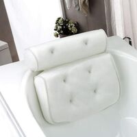 Bath Pillow Bath Cushion with 6 Non-slip Suction Cups for Jacuzzi, Whirlpool (40 X 35 X 8 cm)