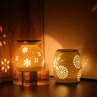 Aroma Lamp Oil Diffuser Ceramic Essential Oil Perfume Lamps Scent Lamp Bedroom Candle Aromatherapy Essential Oil Burners