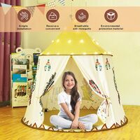 Chateau Play Tent Indoor and Outdoor Pop Up Chateau Playhouse
