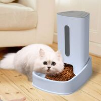 Food Dispenser / Water Fountain Automatic-3.8Lx 2 Pieces- Dog / Cat Food / Dry Food Accessories Pet Bowl