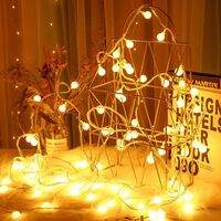 33FT 100 Bulbs Easter String Lights, Waterproof Patio Lights with Sockets, Warm White, Hanging in Cafe Bistro Gazebo Garden Backyard Patio Party Decor Light(8 Modes)