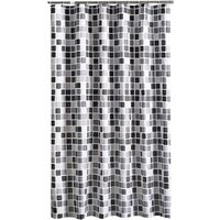 Shower curtain 200 x 220 cm (W x H), anti-mold, anti-bacterial, water-repellent shower curtains, liner, soft polyester fabric, bath curtains, curtain made of beautiful patterns for bathroom, toilet.