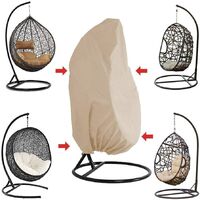 Hanging Chair / Swing Chair / Hanging Basket - Garden Rattan Wicker Hanging Chair Waterproof Furniture Protective Cover - Oxford 210D Fabric and PVC Coated Interior
