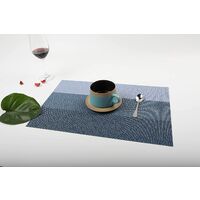 Placemats for Dining Table,Heat-Resistant Placemats, Washable PVC Table Mats,Kitchen Table mats.Set of 4