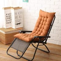 High Back Chair Cushion, Thickened Garden Chair Seat Cushion,Outdoor Patio Lounger Cushion, 3D Rectangular Shape Cushion 110 X 40 X 8 Cm,for Home,Office,Garden