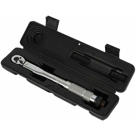 Profi Drehmomentschlüssel Drehmoment 1/4" Ratsche Schlüssel +Koffer 5-25 nm