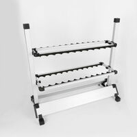 Rutenständer Angelruten Aluminium Rutenstäender 24 ruten für Alle Arten Angelruten 72cm*32.5cm*72cm Rutenständer Angelruten Aluminium Rutenstäender 24 ruten für Alle Arten Angelruten 72cm*32.5cm*72cm
