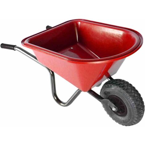 FORT Kinderschubkarre Kinderkarre Schubkarre Gartenkarre | Rosa