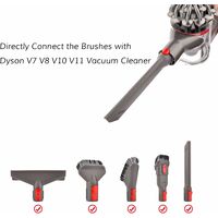 Kit accessori spazzola per ugelli con tubo estensibile per aspirapolvere  Dyson V7 V8 V10 V11 V11