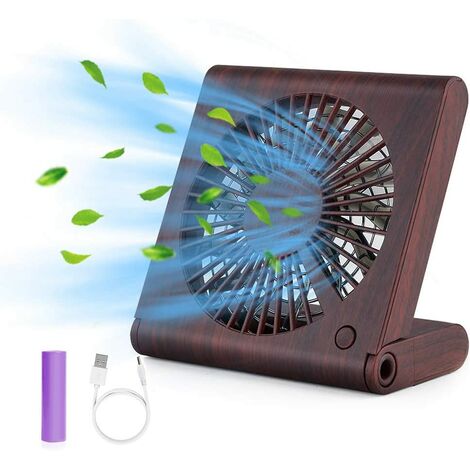 1pc RICARICABILE PICCOLO Tablet FAN da appendere Tipo Ventilatore Ventilatore personale per ufficio dormitorio 