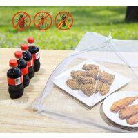 riutilizzabile per picnic all'aperto Grande telo di copertura per alimenti a rete pieghevole per tenere lontani mosche insetti in rete per alimenti zanzare 