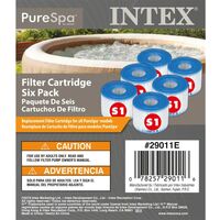 6 filtres pour spa gonflable - Intex