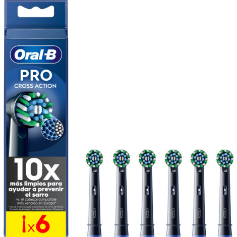 Oral-B Pro CrossAction Aufsteckbürsten für elektrische Zahnbürste, 6 Stück (1/5)