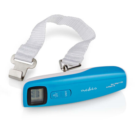 Nedis Digital-Gepäck-Waage / 50 kg / Tara Funktion (1/5)