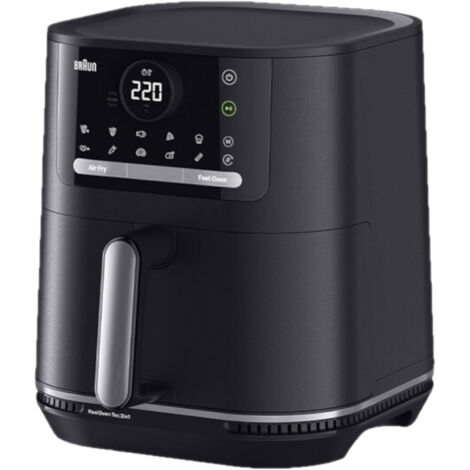 Braun HF5050 Single 5,7 L Freistehend 2000 W Heißluftfritteuse Schwarz, Grau (1/2)