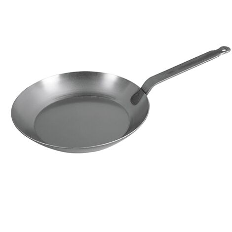 Bratpfanne mit extra hohem Rand und flachem Stiel Ø28cm