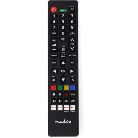 Nedis ERSATZFERNBEDIENUNG PANASONIC (TVRC45PASHBK SW) (1/2)