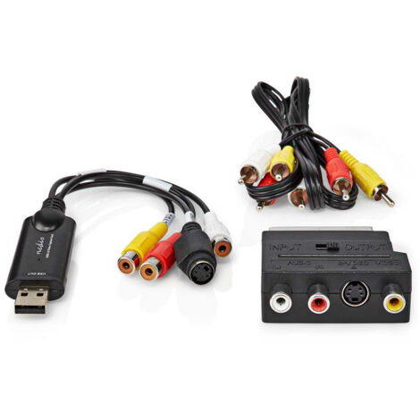 Nedis Video Grabber / USB 2.0 / 480p / A/V-Kabel / Scart (1/5)