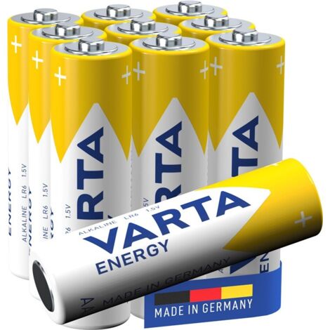 LR6/AA (Mignon) (4106) Batterie, 10 Stk. in Box, Alkali-Mangan Batterie (Alkaline), 1,5 V. Verbrauchseinheit 10 Stk. in Box
